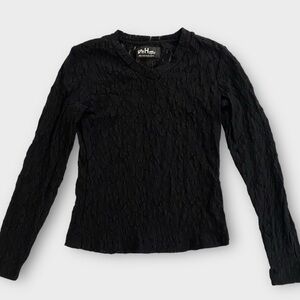 Vintage Mad House Melissa McElrath Women’s Top Size 0 Lacy Dark Romantic Goth